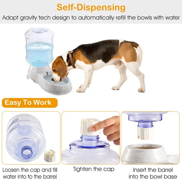 Gravity Pet Water Dispenser, 1 Gallon