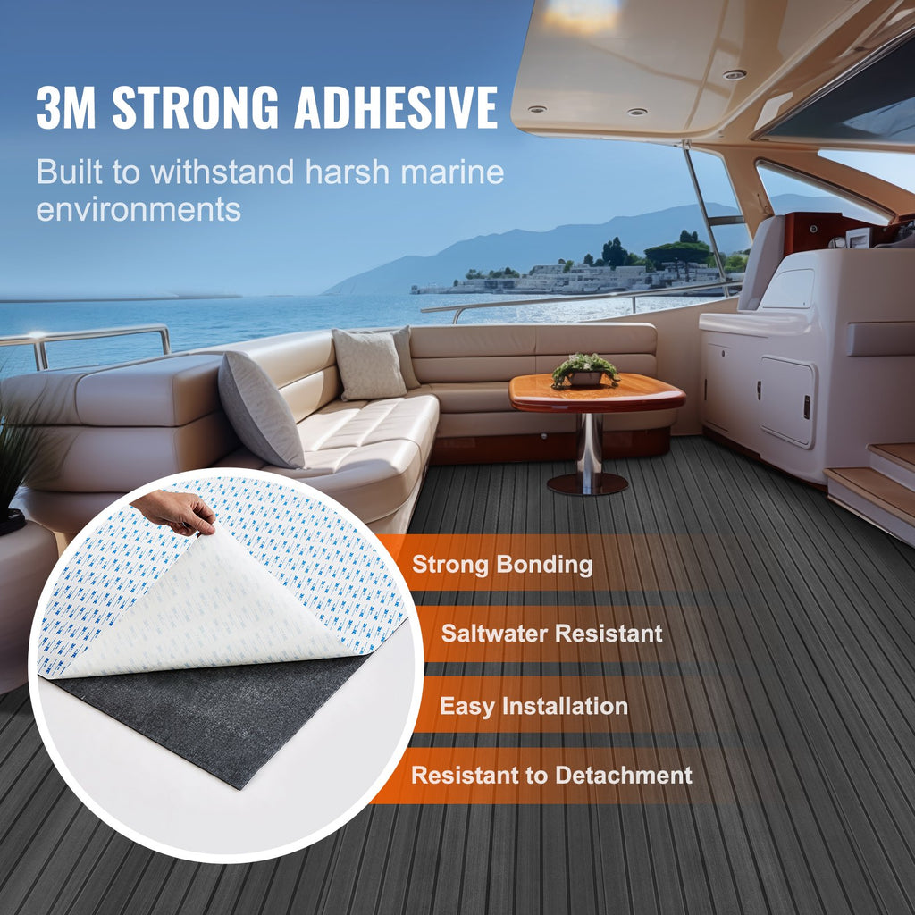 EVA Foam Boat Decking Sheet 94.5 x 23.6 in - image 5