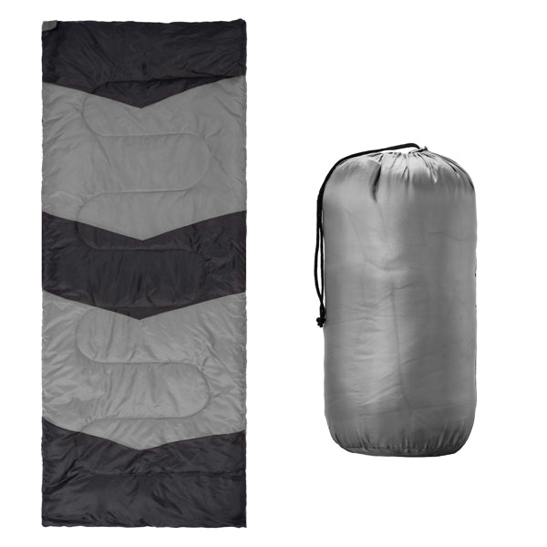 Envelope Sleeping Bag, Lightweight, Grey - image 4