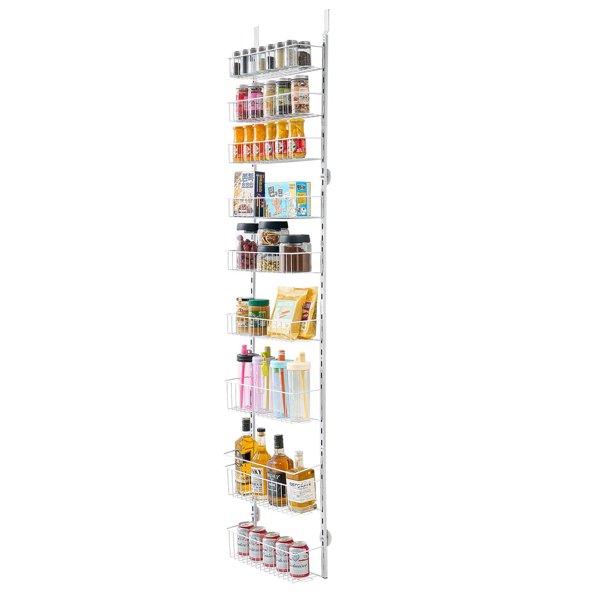 9-Tier Over-the-Door Pantry Organizer