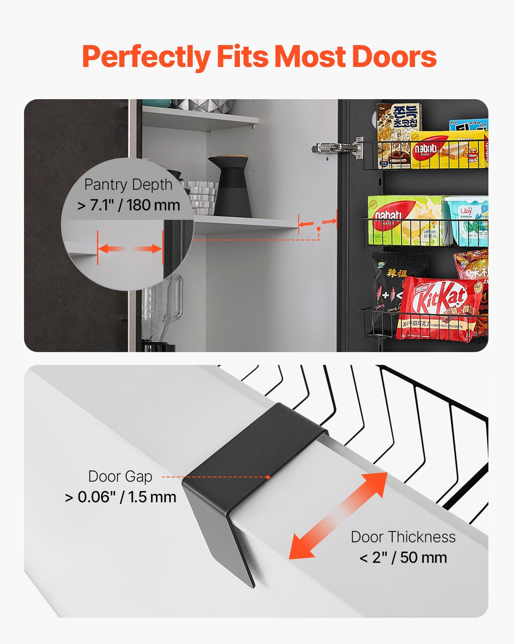 8-Tier Over-the-Door Pantry Organizer - image 5