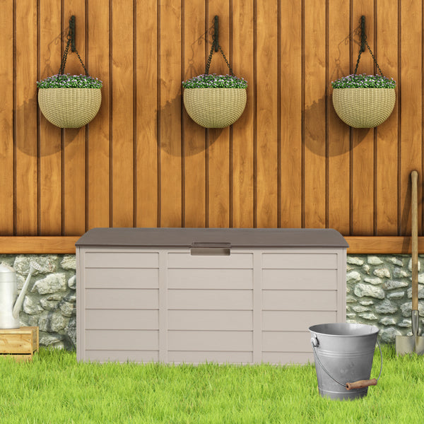 Outdoor Deck Storage Box, 75 Gallon, Brown - image 7