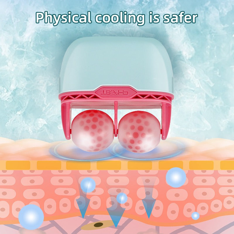 Dual-Head Face Ice Roller, Pink - image 5