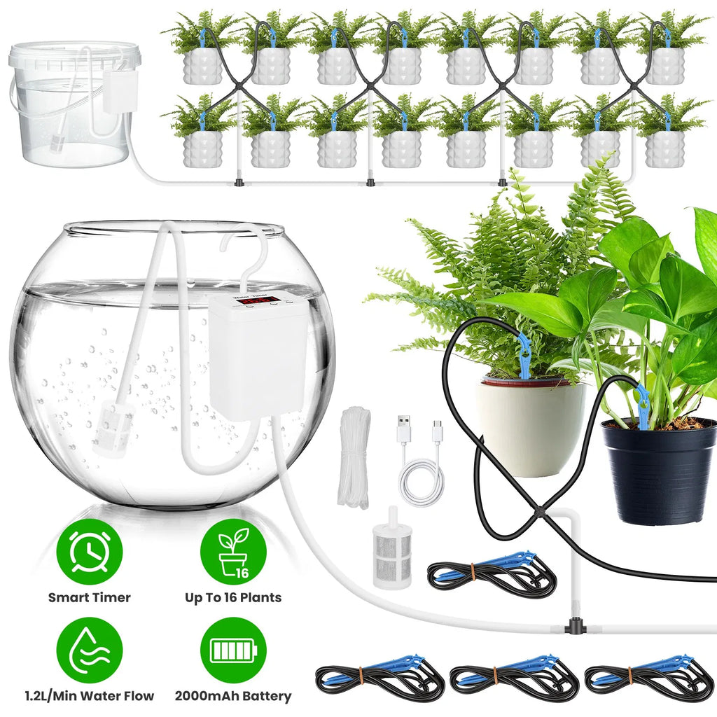 Automatic Drip Irrigation Kit for Potted Plants - image 4