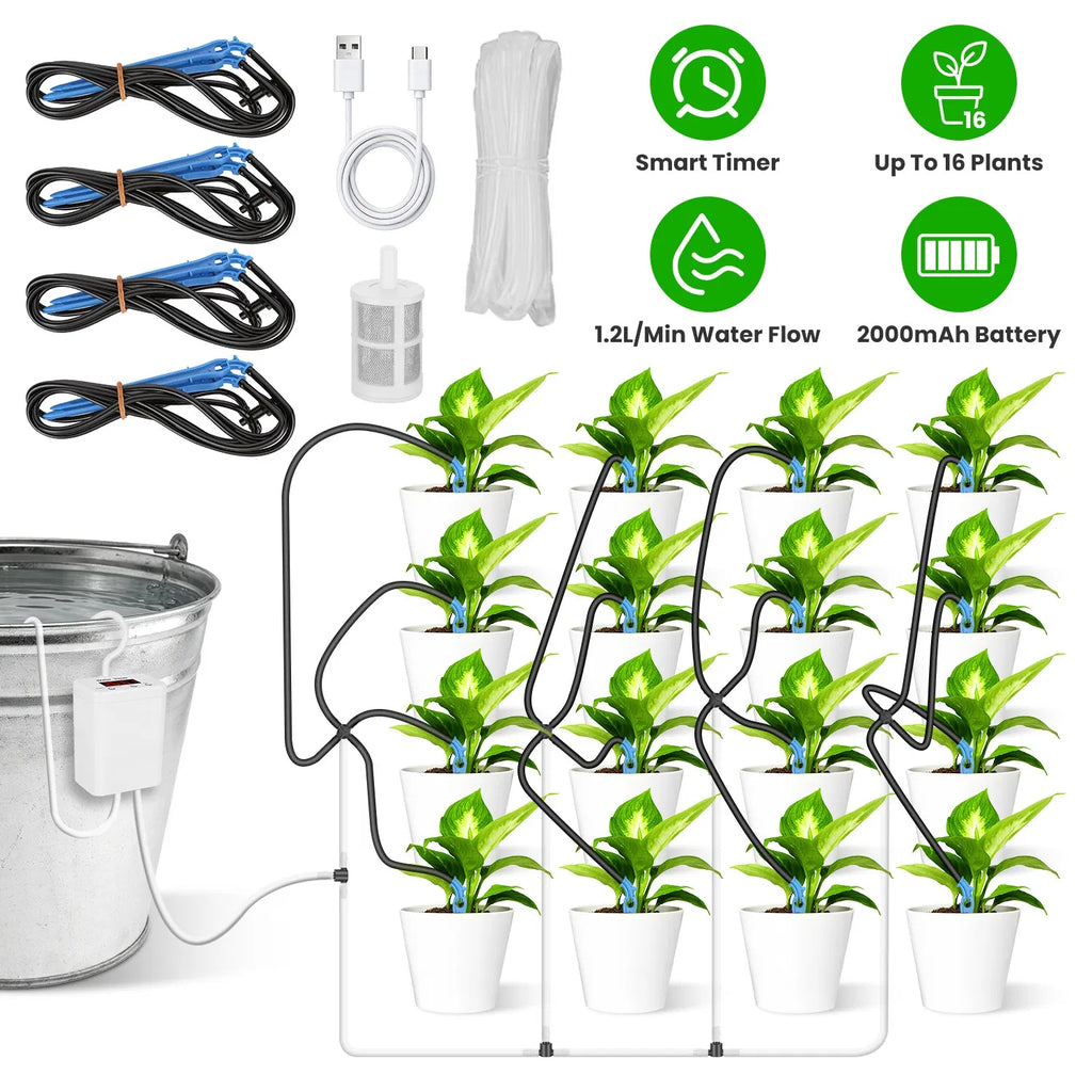 Automatic Drip Irrigation Kit for Potted Plants - image 8