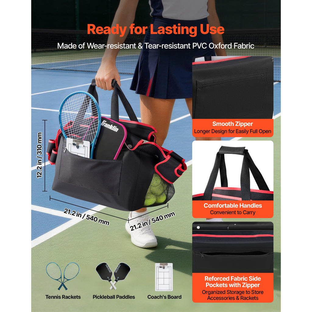 Tennis and Pickleball Hopper Cart with Wheels - image 2