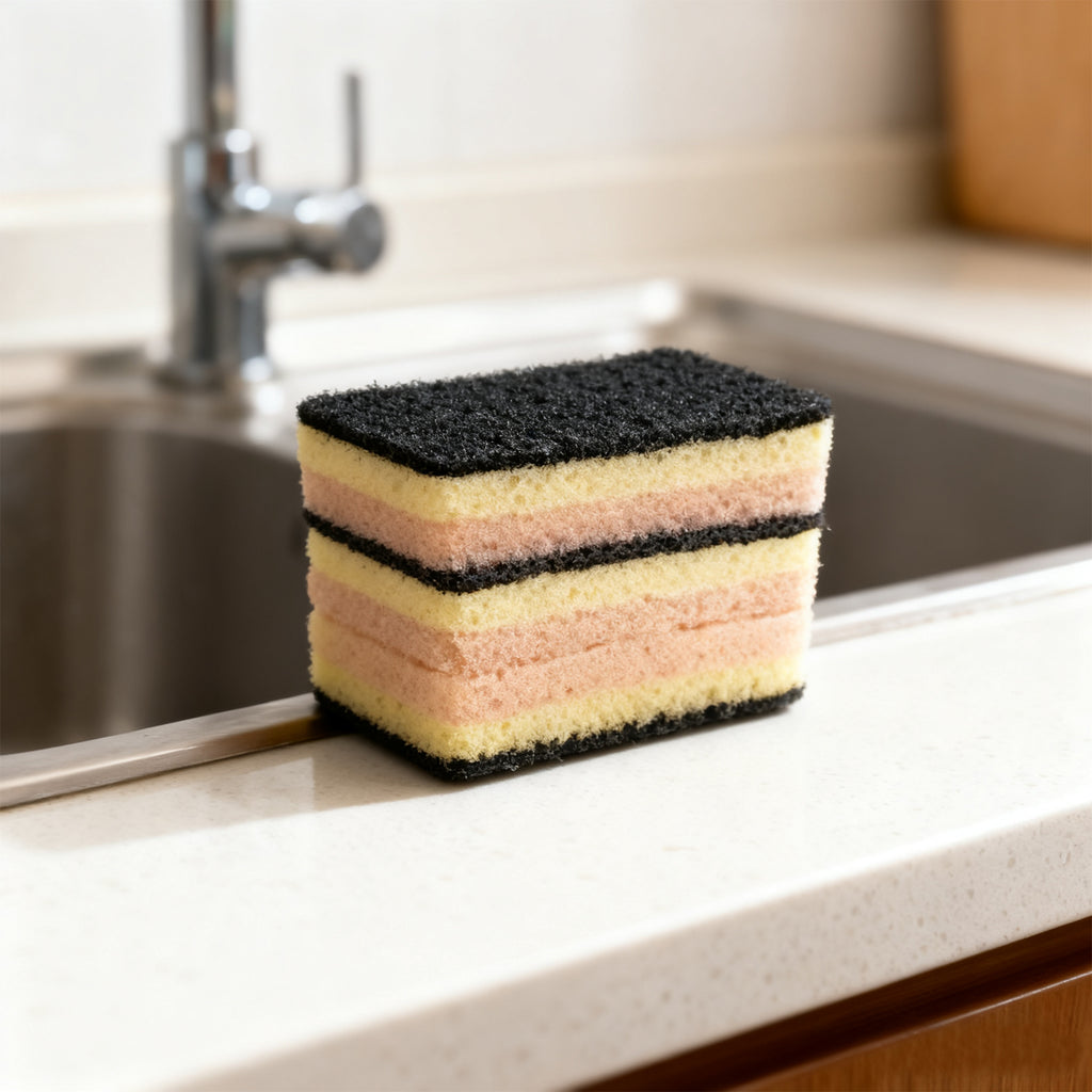 Layered Scrub Sponges, 3 Pack - image 2