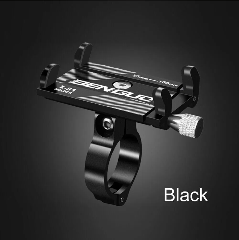 Aluminum Bike Phone Mount, Silver - image 4
