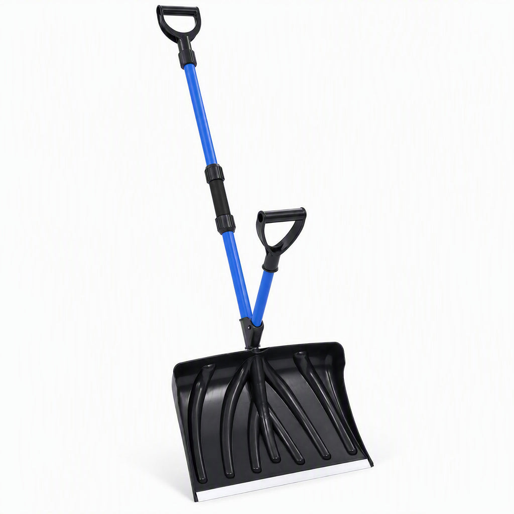 Snow Shovel, 18 in Poly Blade, Dual Handle - image 3
