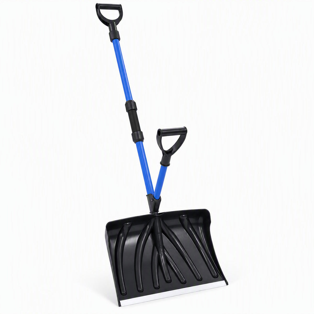Snow Shovel, 18 in Poly Blade, Dual Handle - image 3
