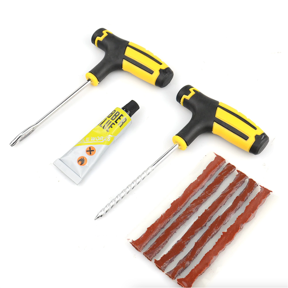 68-Piece Heavy-Duty Tire Plug Repair Kit
