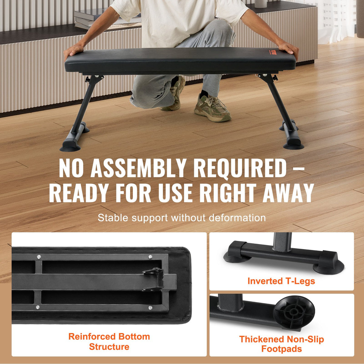 Folding Flat Weight Bench - image 2