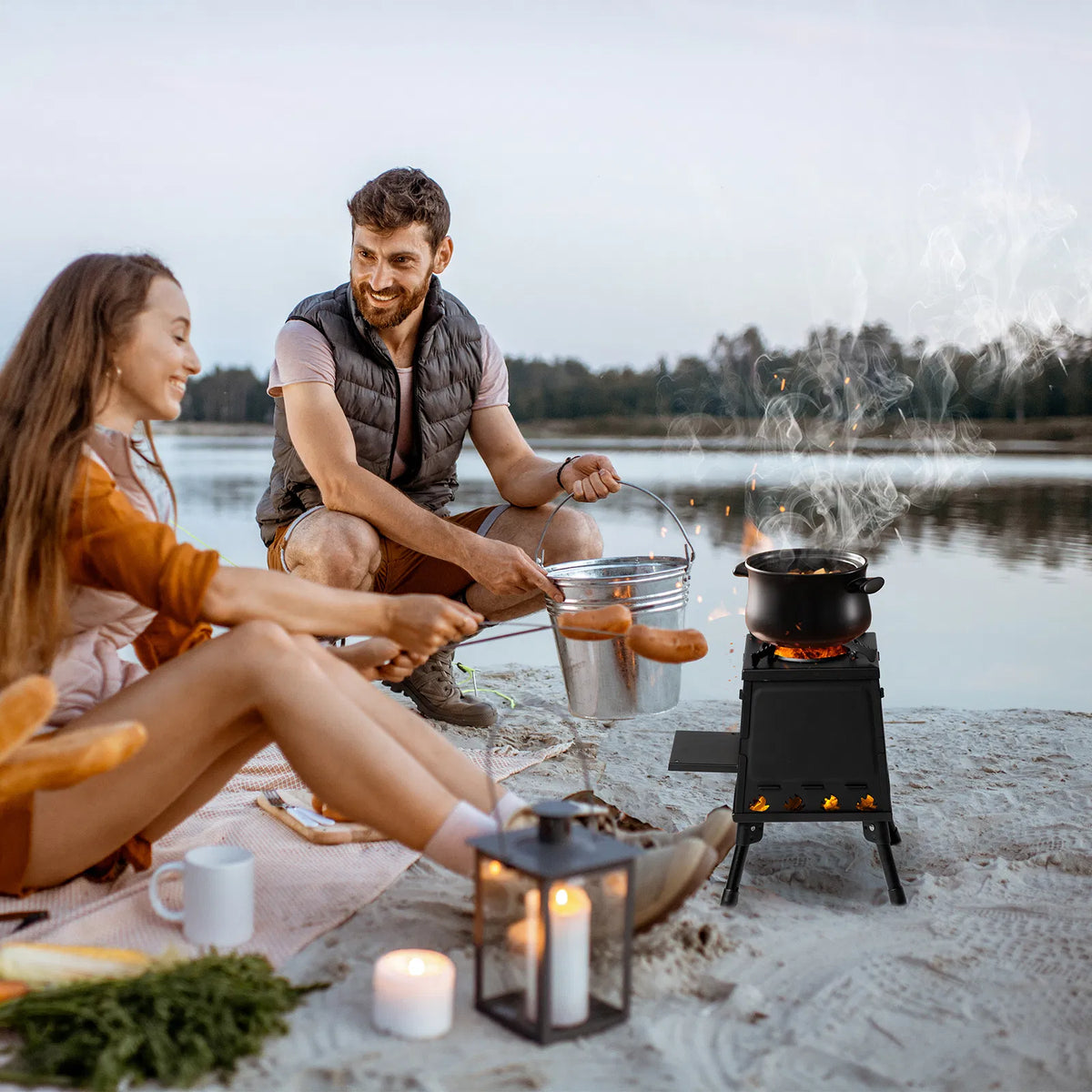 Portable Wood Burning Camping Stove - image 4