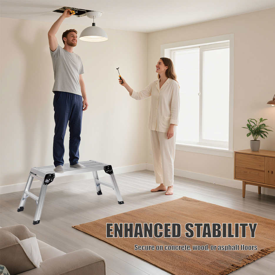 Folding Aluminum Work Platform, 330 lb - image 8