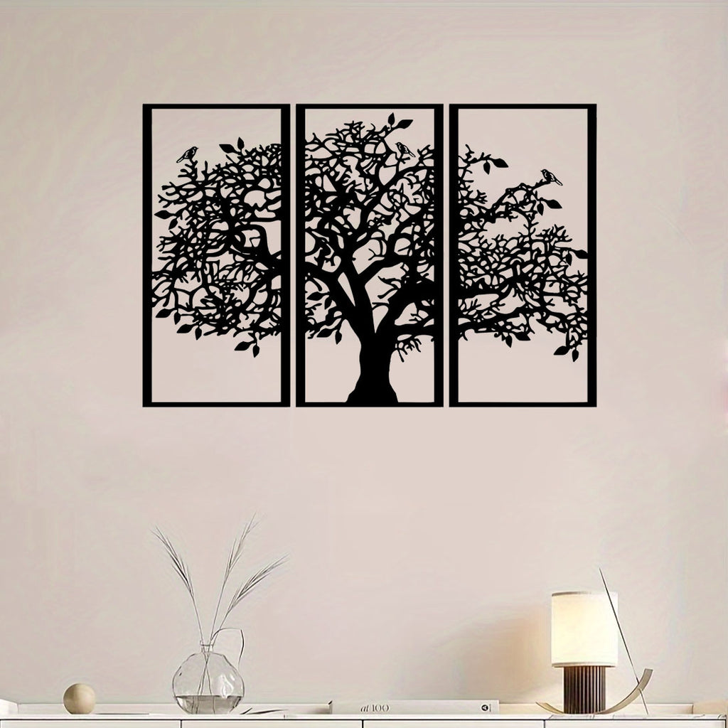 Tree of Life Metal Wall Art, 3 Panels - image 6