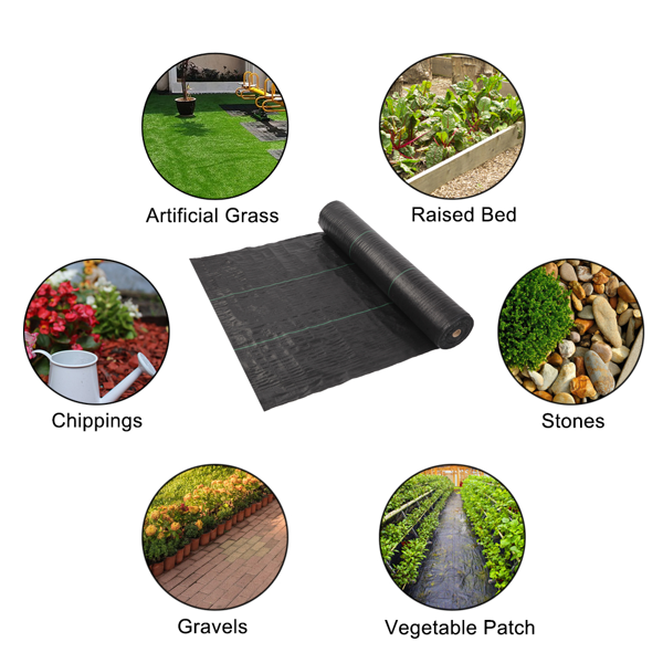 Weed Barrier Landscape Fabric, 100 ft Roll - image 7