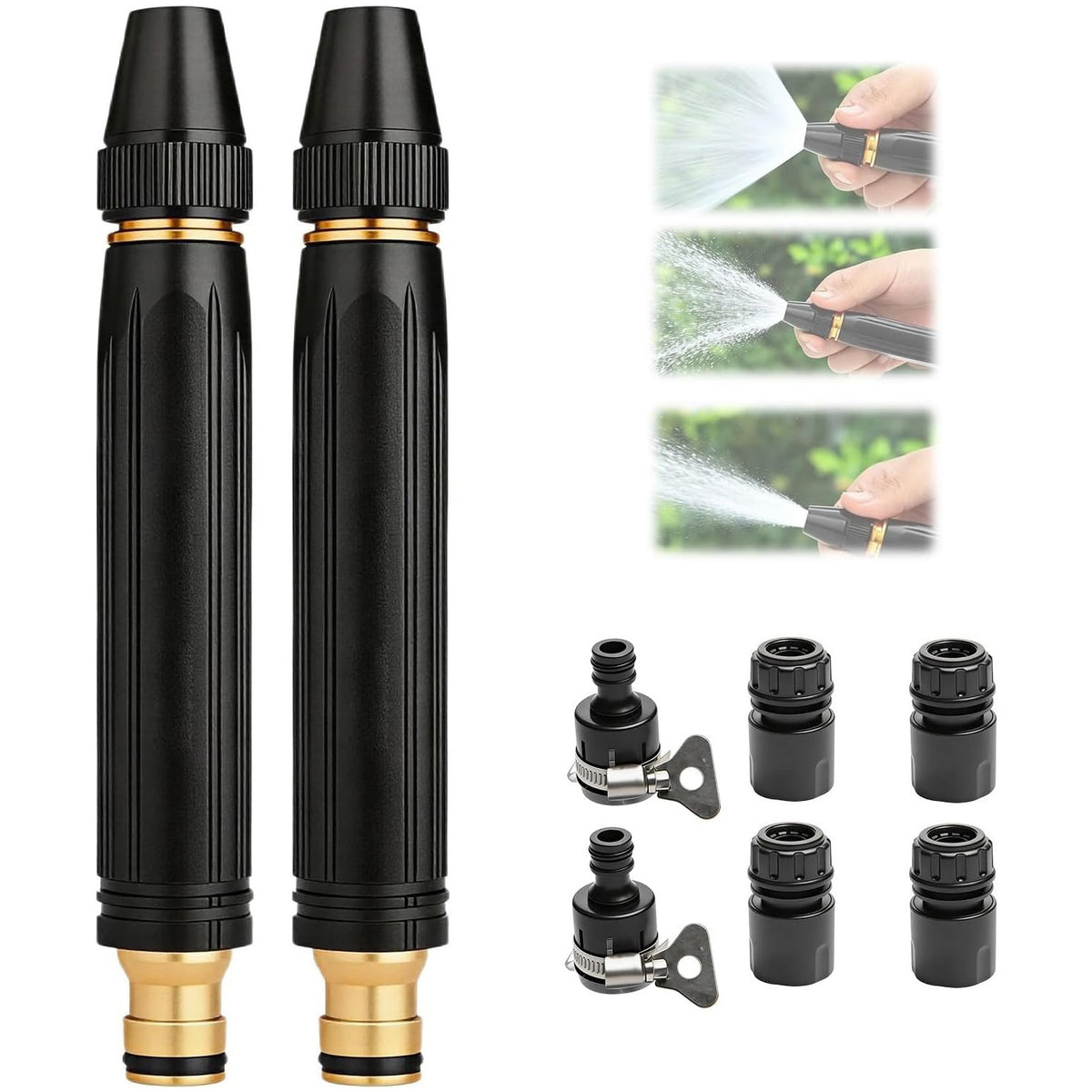 Twist Hose Nozzle, 2 Pack