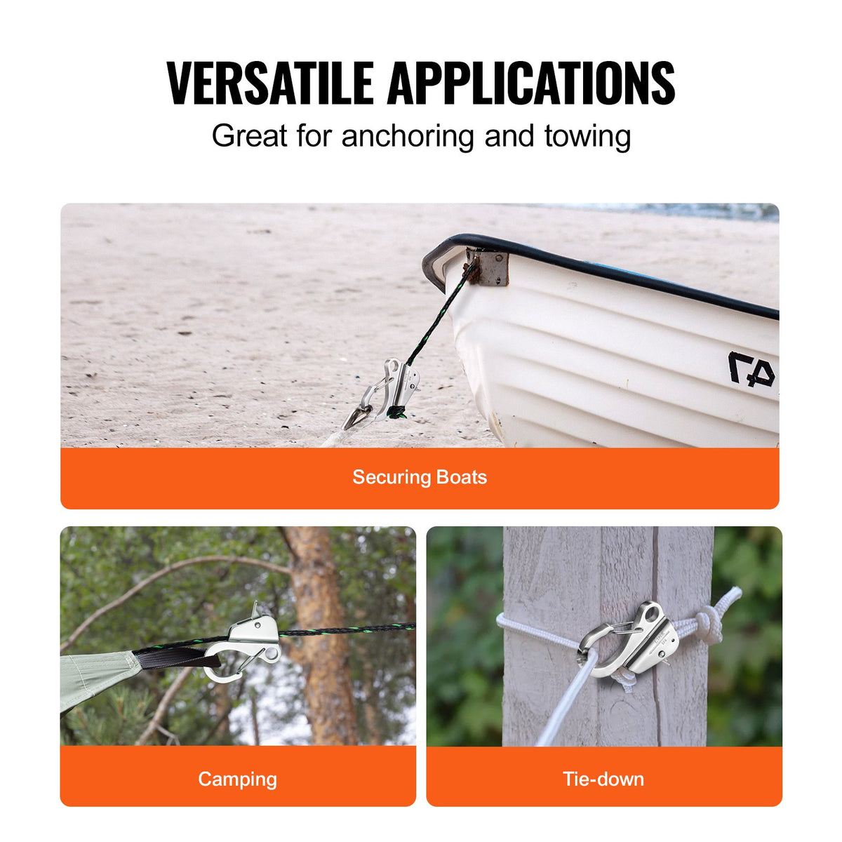 304 Stainless Steel Boat Slide Anchor Hook - image 9