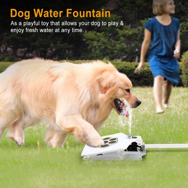 Step-On Outdoor Dog Water Fountain - image 3