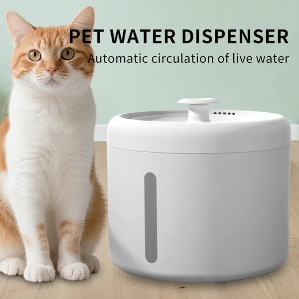 Pet Water Fountain, 2.5 L, White - image 4