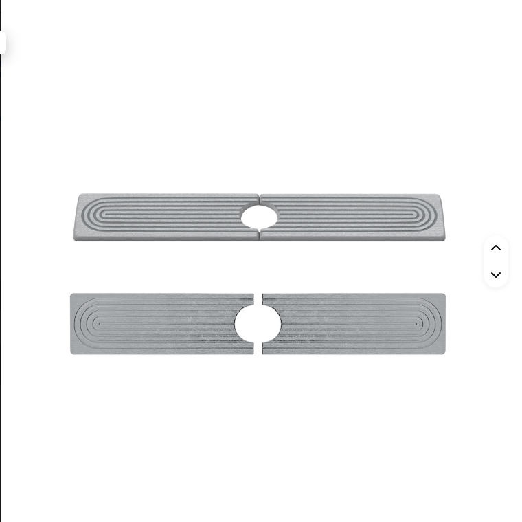 Diatomite Sink Faucet Drying Mat, Light Grey - image 3