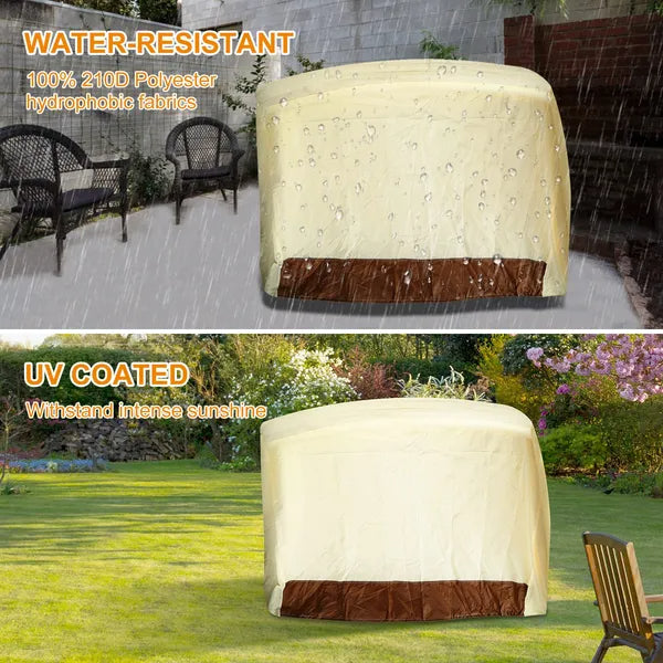 BBQ Grill Cover, 70 in, 210D Oxford - image 3