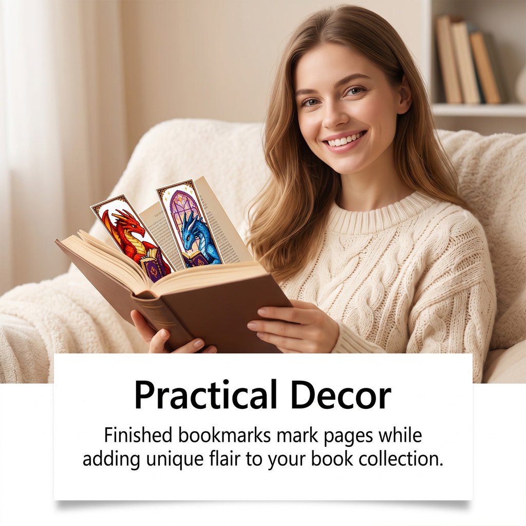 Butterfly Cross Stitch Bookmark Kit, 6 Pack - image 5