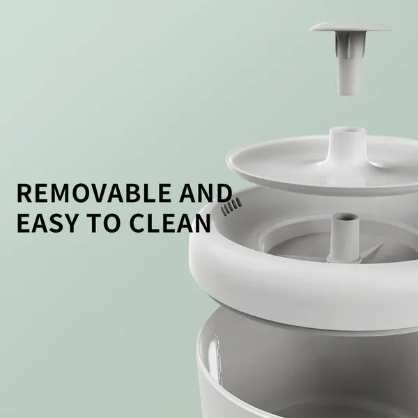 Pet Water Fountain, 2.5 L, White - image 3