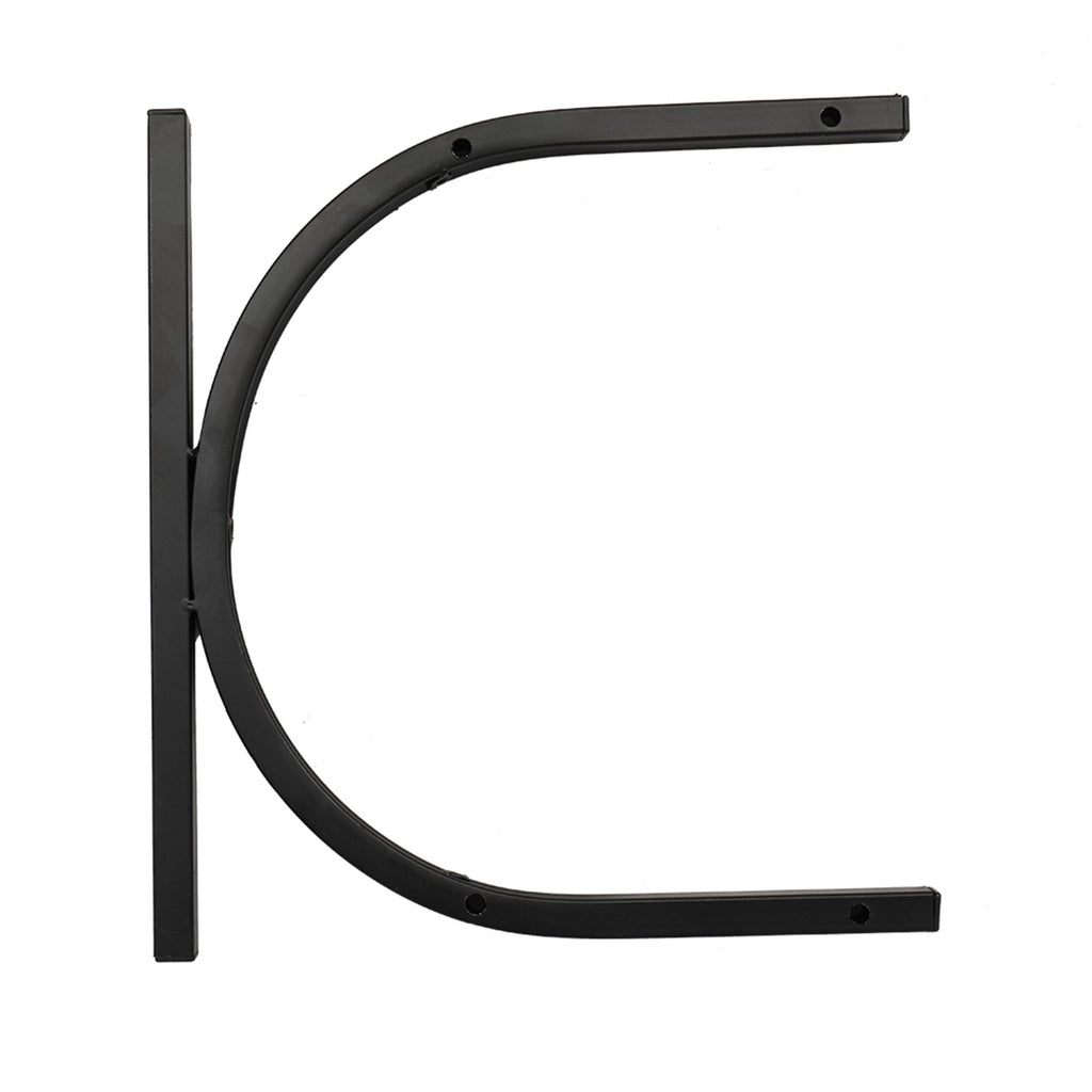 U-Shape Firewood Holder, Black