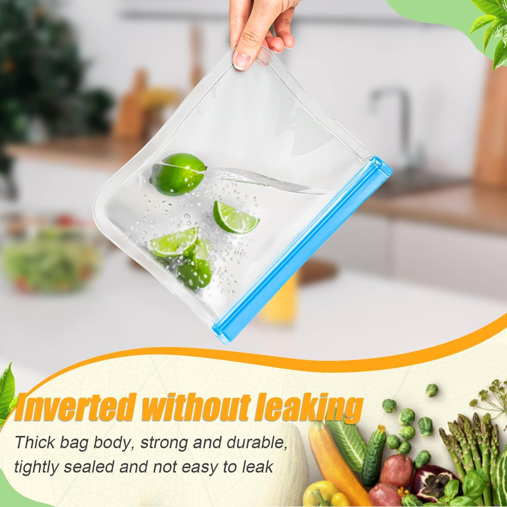 Reusable Silicone Food Storage Bags - image 2