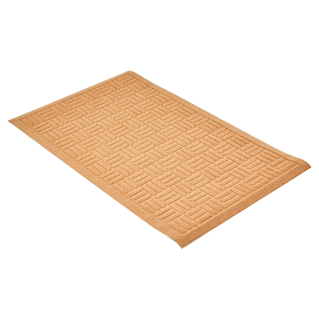 Non-Slip Front Door Mat, 29.5 x 17.7 in, Beige - image 5