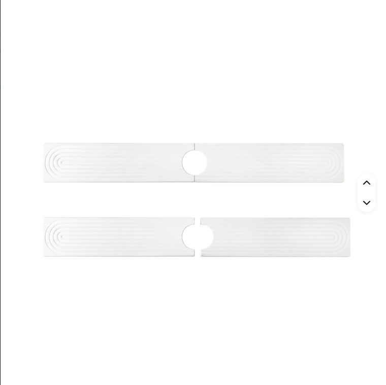 Diatomite Sink Faucet Mat, Quick-Dry, Light Grey - image 3