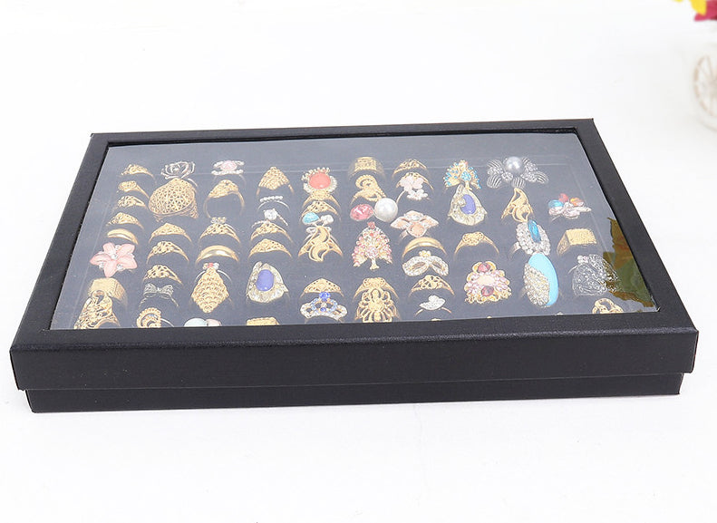 Jewelry Ring Display Case, 100 Slots - image 2