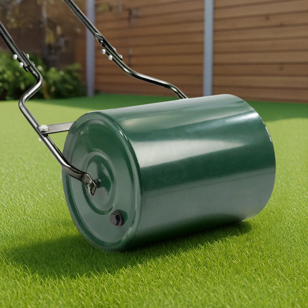 Steel Lawn Roller, 16 in, Fill with Water or Sand - image 3