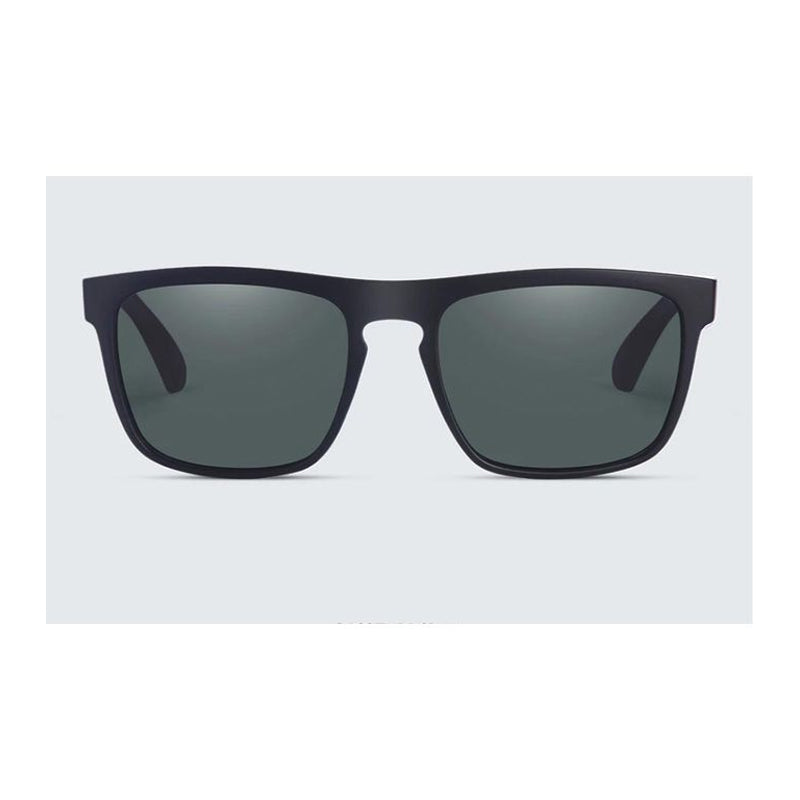 Square Polarized Sunglasses, Black - image 5