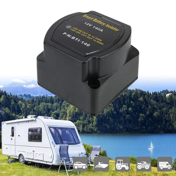 12V 140A Battery Isolator Relay (VSR) - image 2