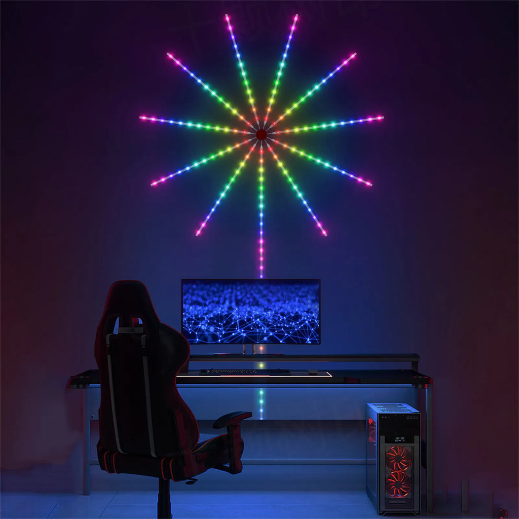 LED Firework Lights with Music Sync - image 2