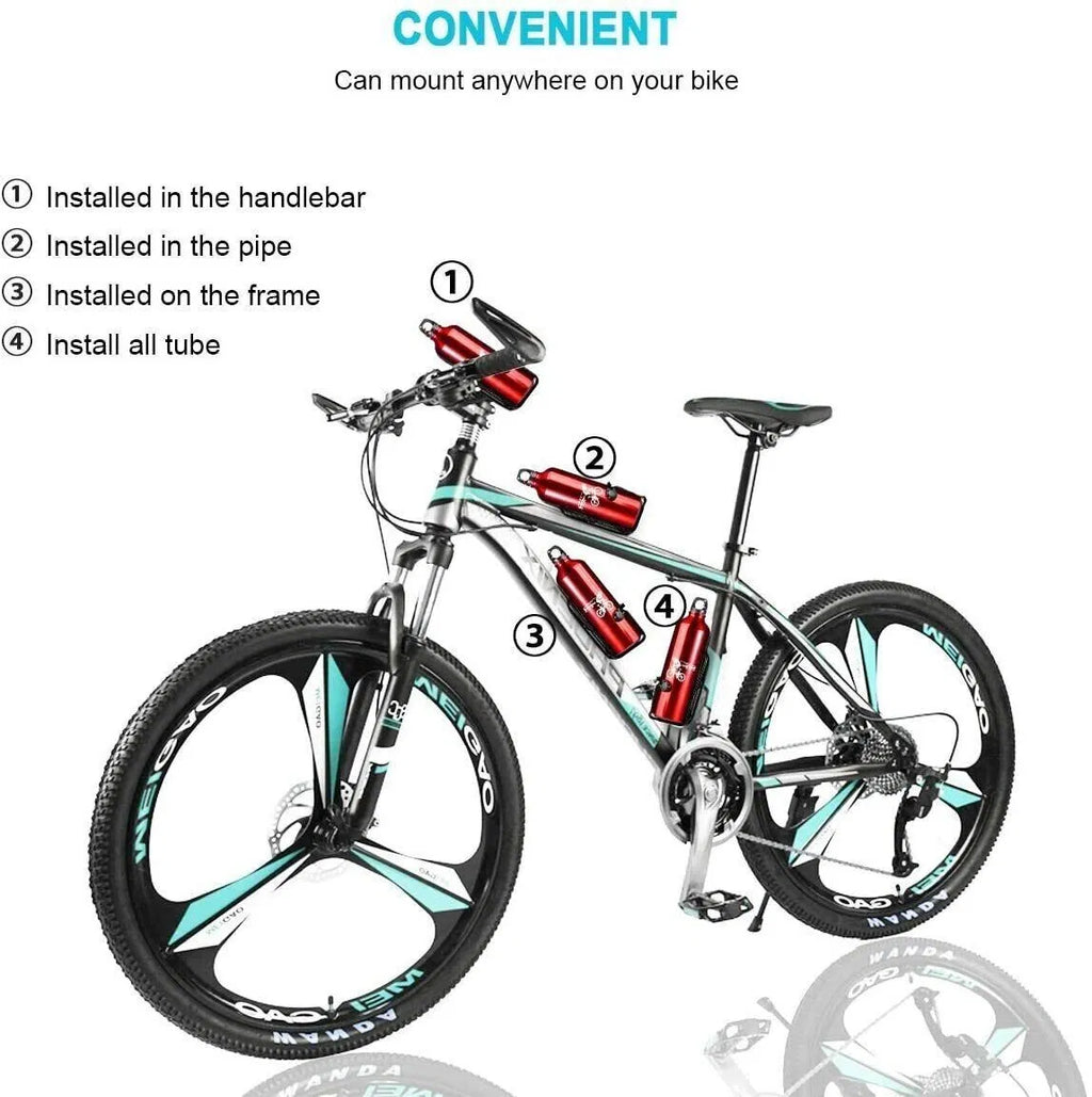Aluminum Bike Water Bottle Cage, 2 Pack - image 8