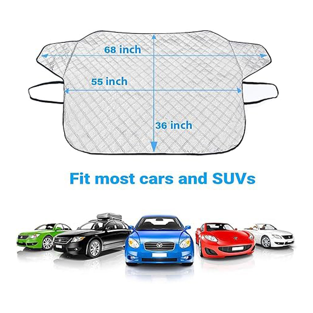 Car Windshield Snow & Ice Cover 55 x 36 in - image 6