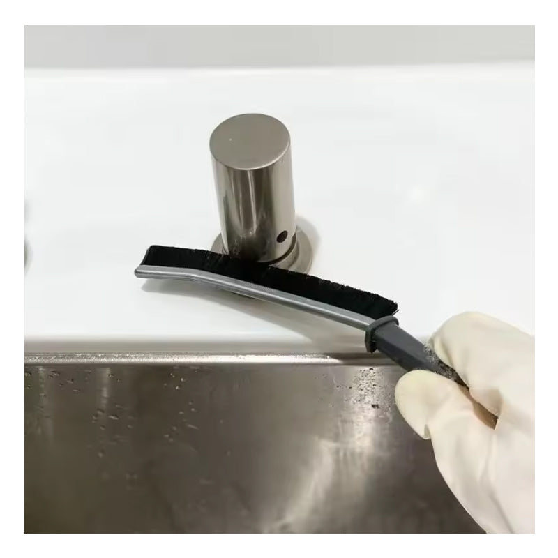 Hard-Bristle Crevice Cleaning Brush, 3 Pack - image 3
