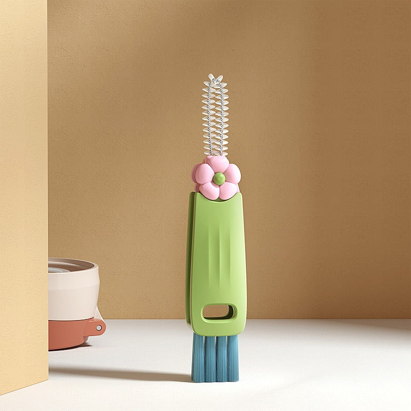 3-in-1 Bottle Lid and Gap Cleaning Brush, 3 Pack - image 7