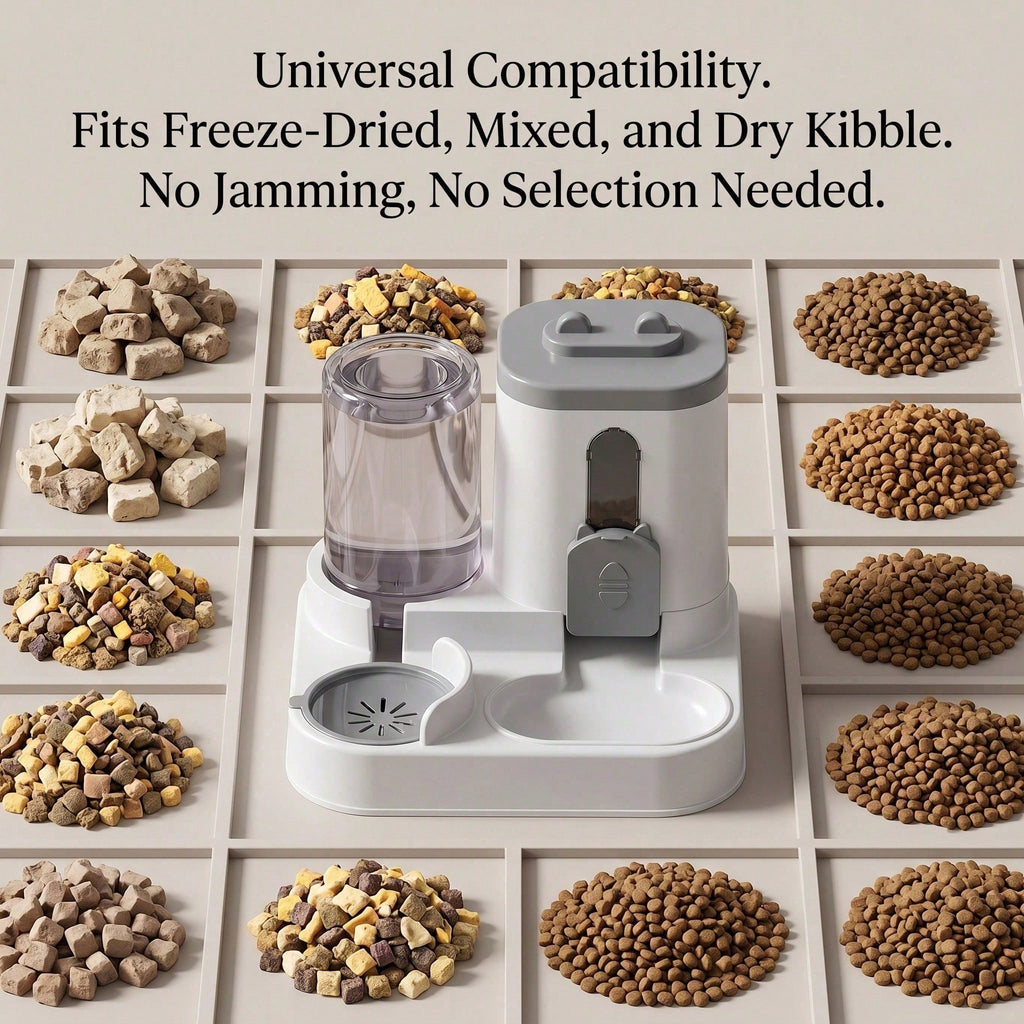 2-in-1 Gravity Pet Feeder and Waterer - image 6