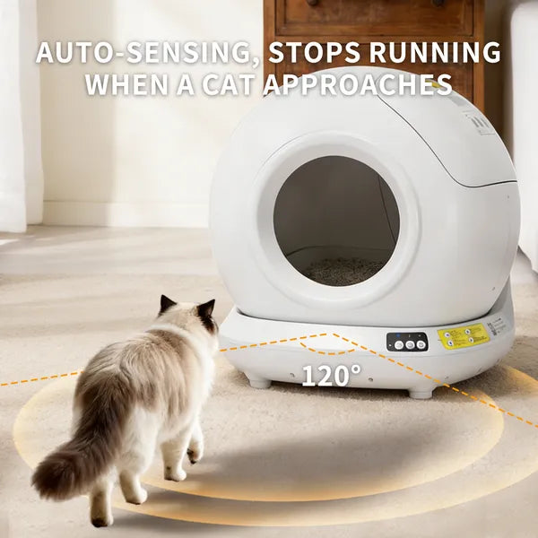 Self-Cleaning Cat Litter Box, 78 L, App Control - image 4