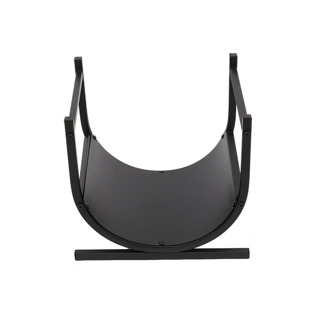 U-Shape Firewood Holder, Black - image 6
