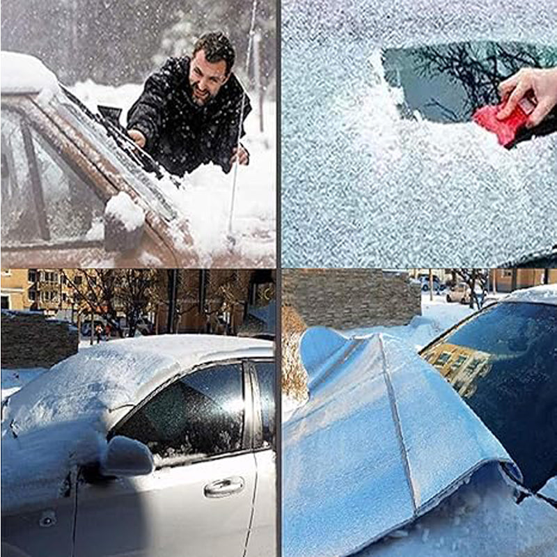 Car Windshield Snow & Ice Cover 55 x 36 in - image 4