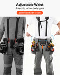 Tool Belt with Suspenders, 22 Pockets