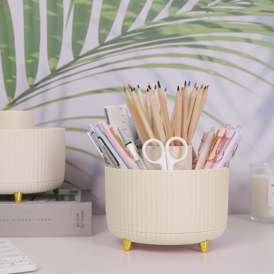 360 Rotating Desk Organizer, 5 Slots - image 4