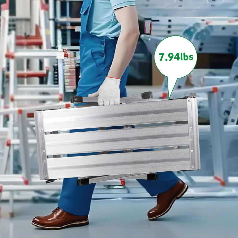 Folding Aluminum Work Platform, 330 lb - image 6
