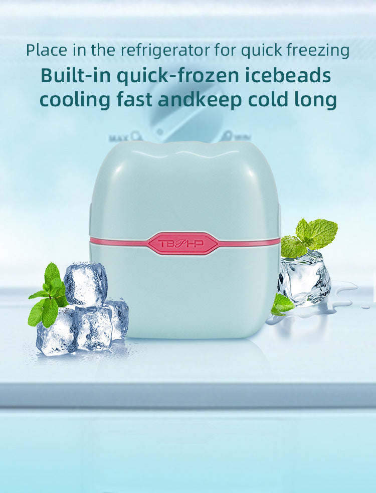 Dual-Head Face Ice Roller, Pink - image 3