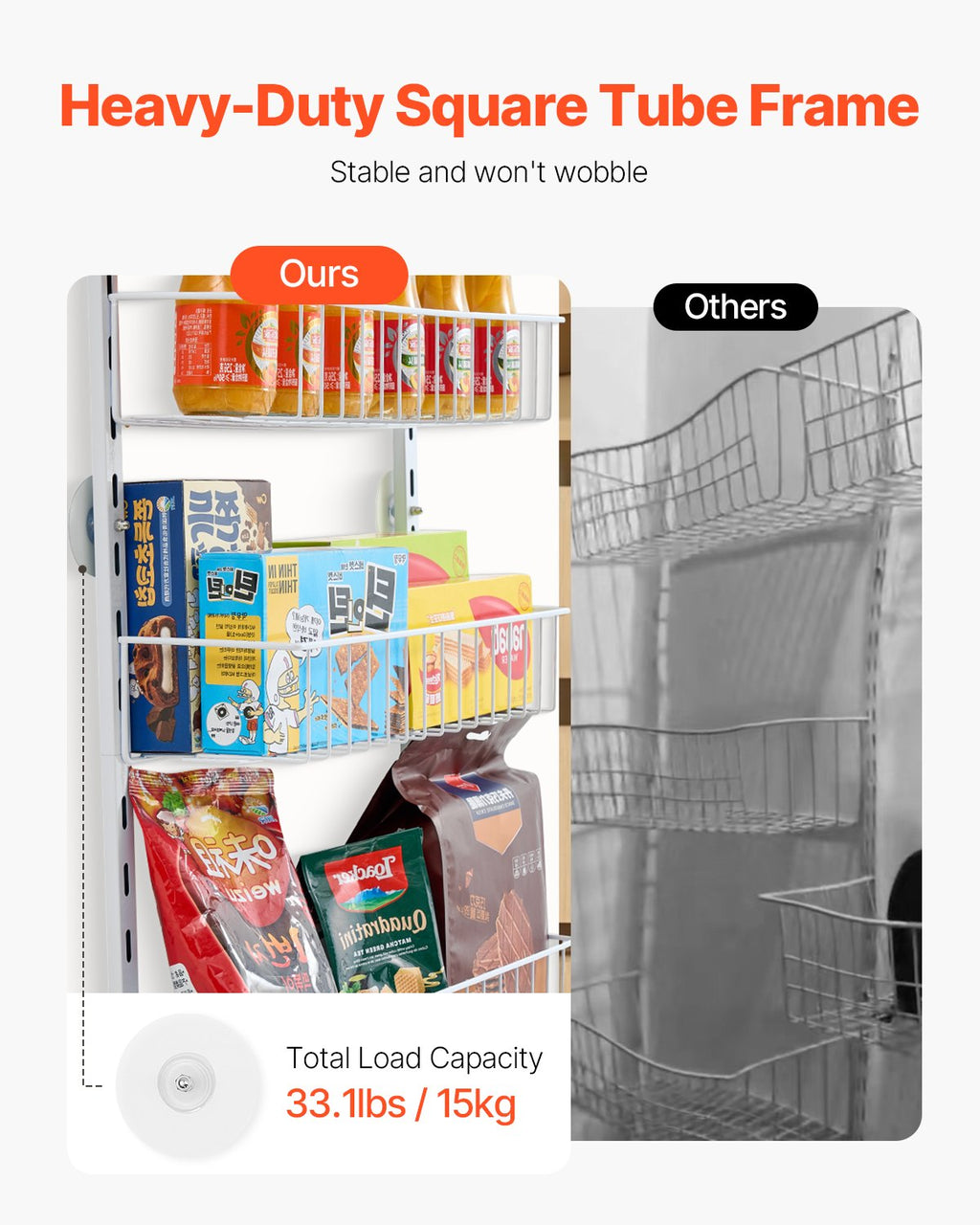 10-Tier Over-the-Door Pantry Organizer - image 5